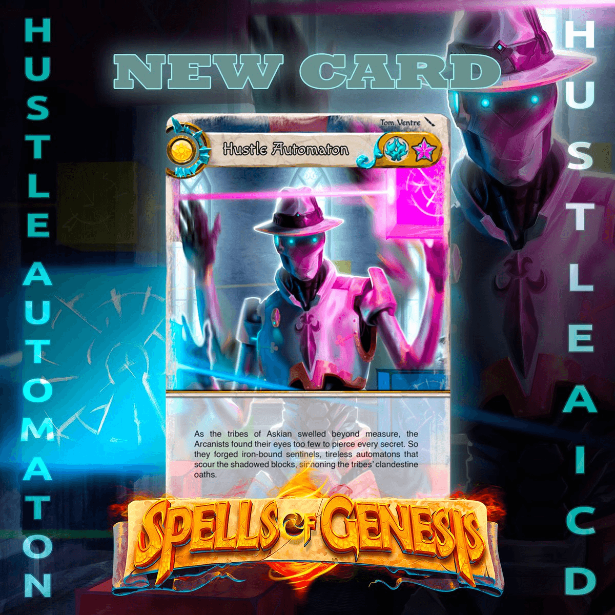 ⚙️ Hustle Automaton Card Launches on ORBital Market