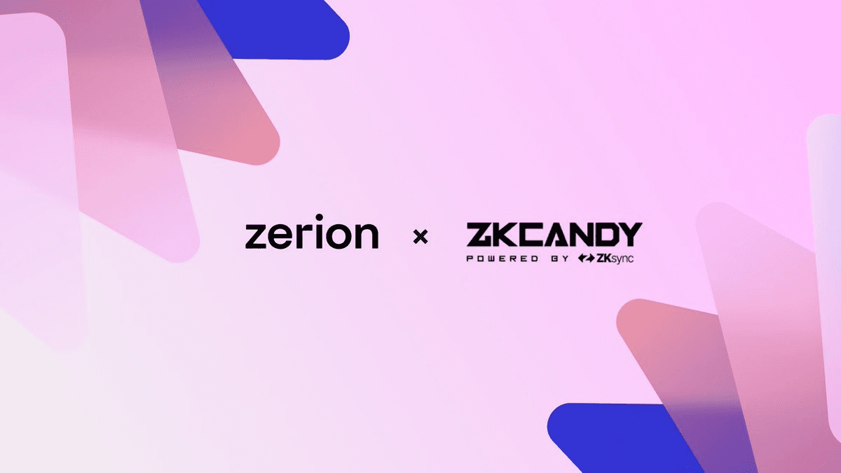 ZKCandy Gaming Ecosystem Now Live on Zerion Platform