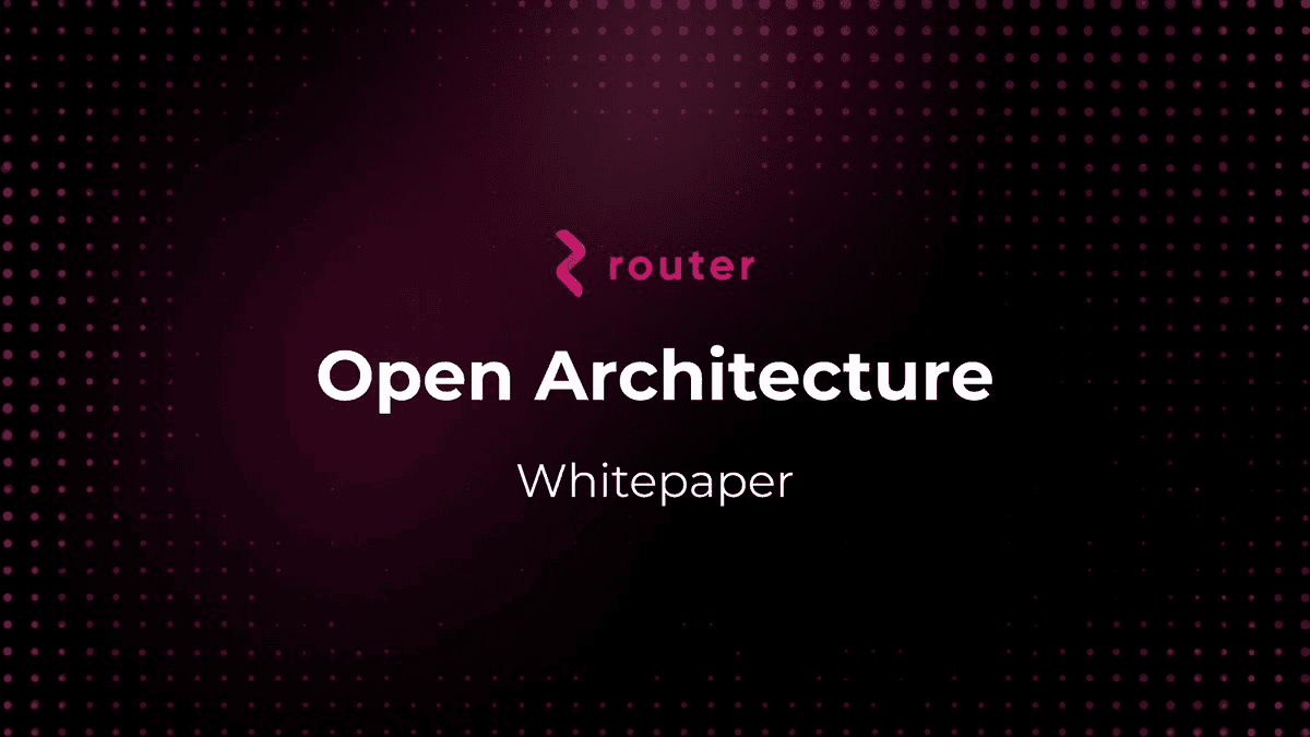 Router Protocol Launches Open Architecture for Cross-Chain DeFi