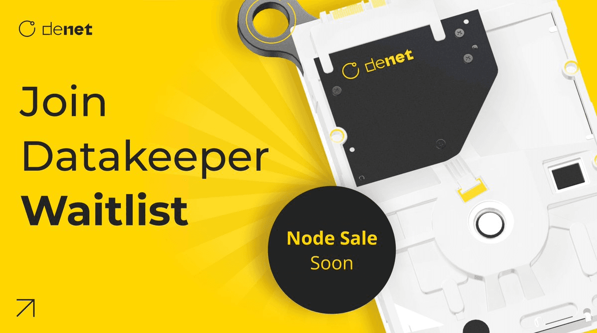 DataKeeper Node Sale Launches for Waitlist Members