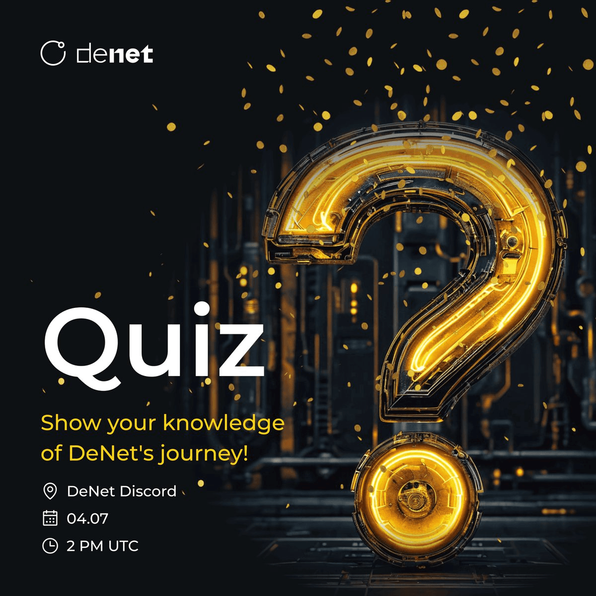 DeNet's 8th Birthday Community Quiz Event