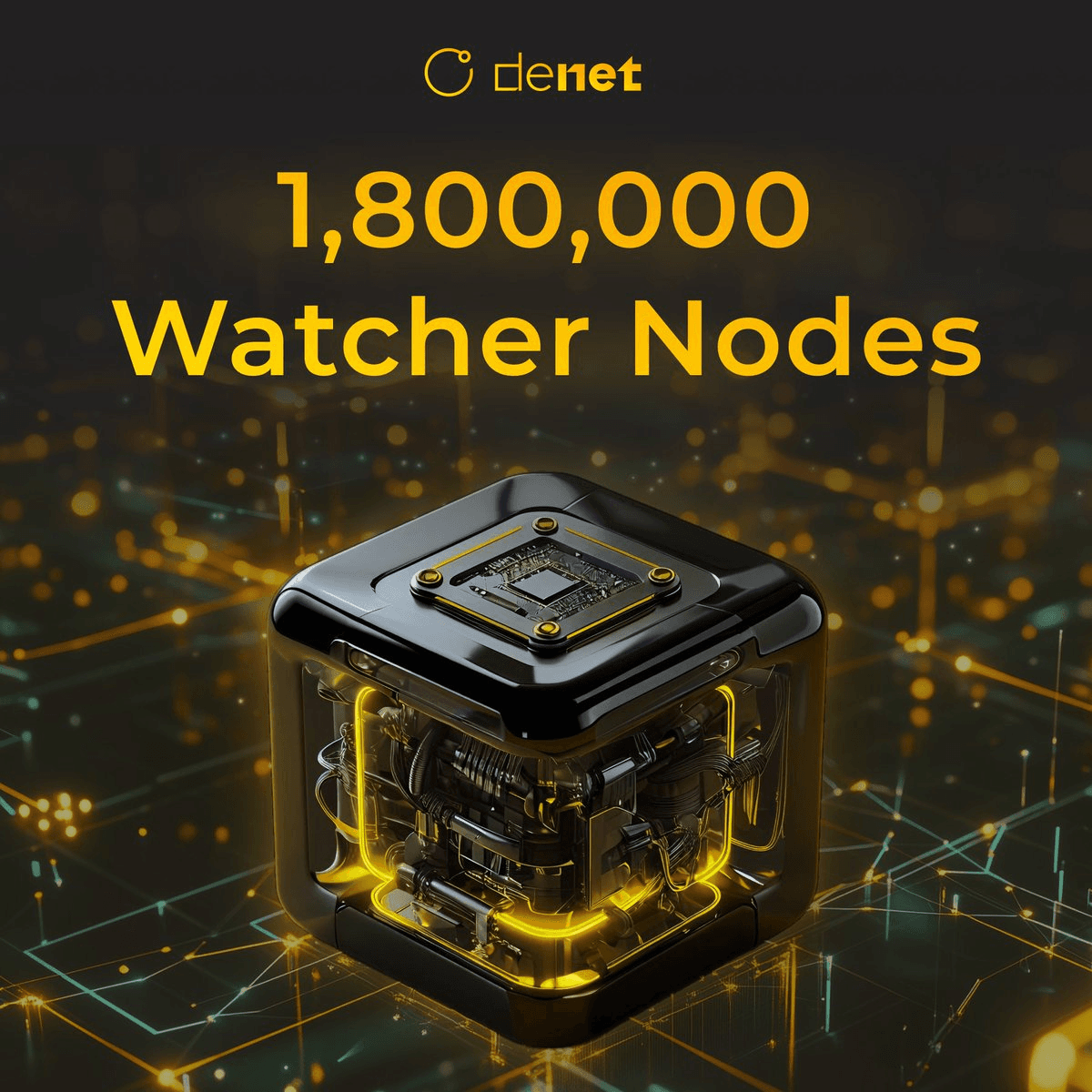 DeNet Reaches 1.8M Watcher Nodes Milestone
