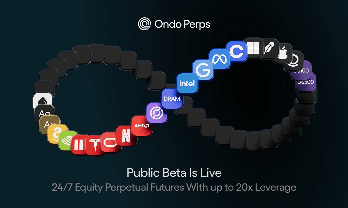 Ondo Finance Launches OndoPerps Public Beta