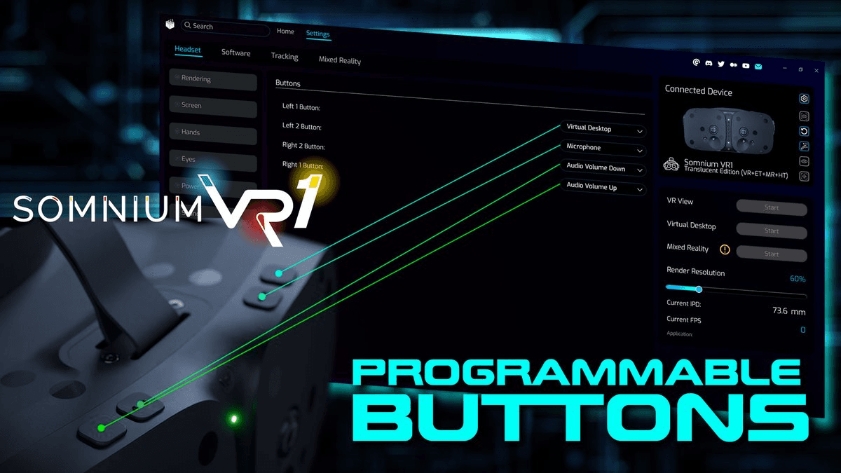 VR1 Customizable Controls Update