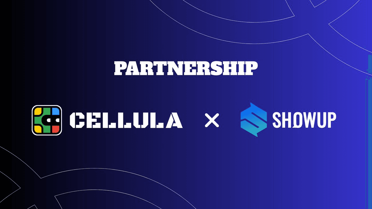 ShowUp Partners with Cellula to Integrate Proof of Event Protocol