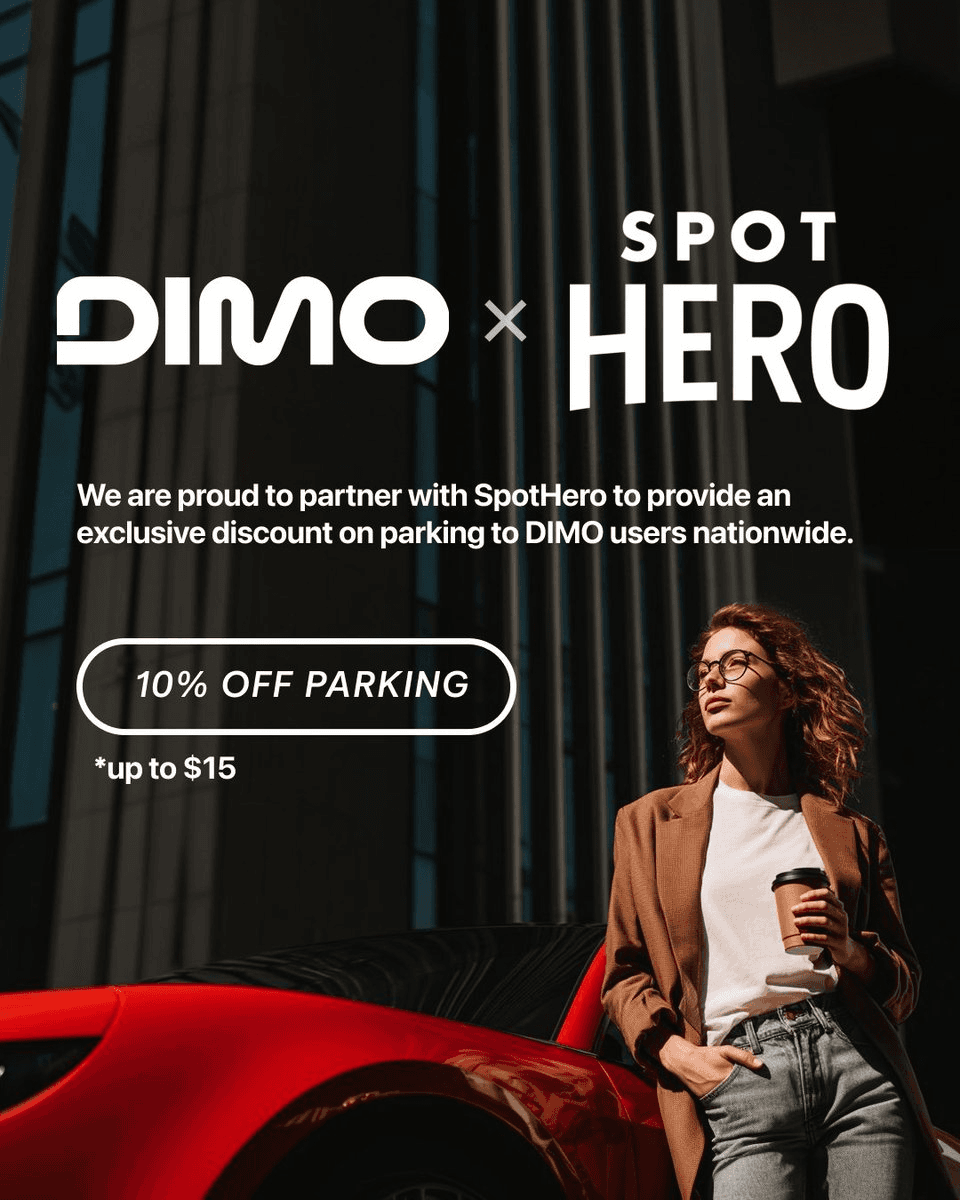 DIMO Partners with SpotHero to Offer Parking Discounts