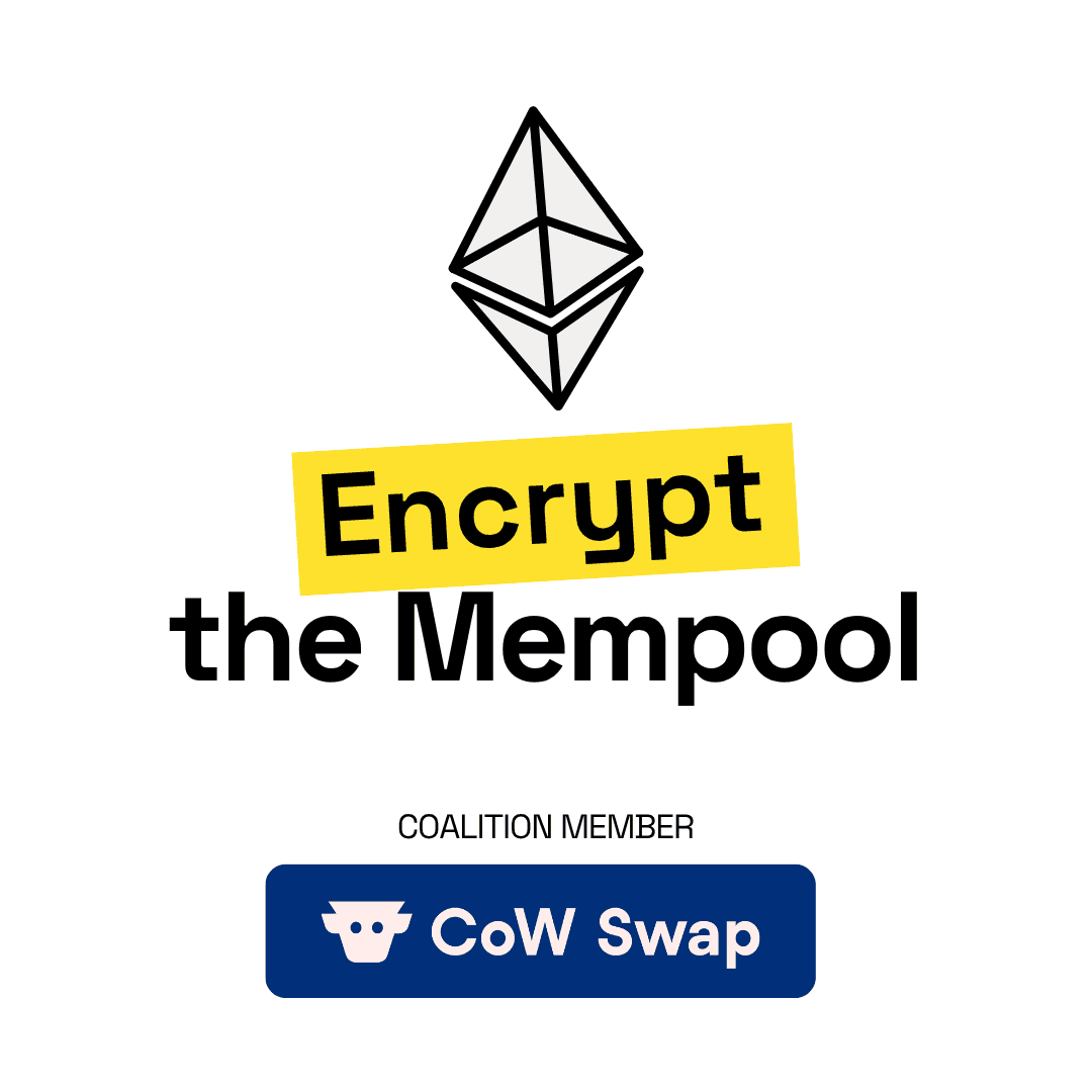CoW Protocol Joins Coalition to Encrypt Ethereum Mempool