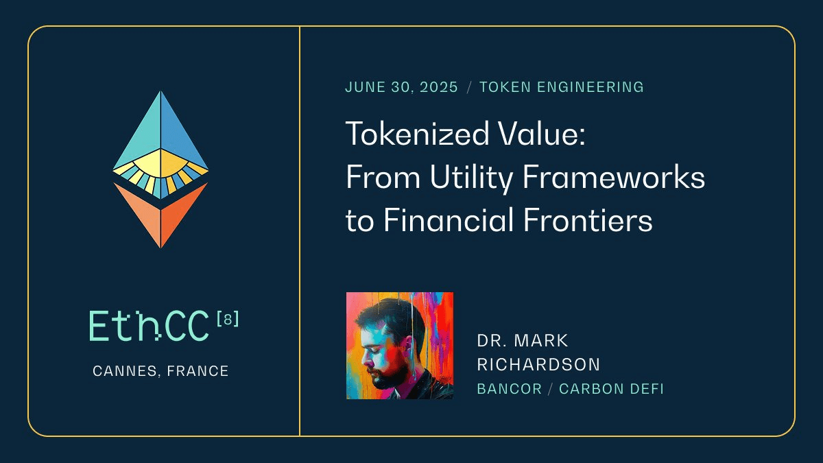 Token Engineering Track at EthCC to Explore Financial Infrastructure Evolution