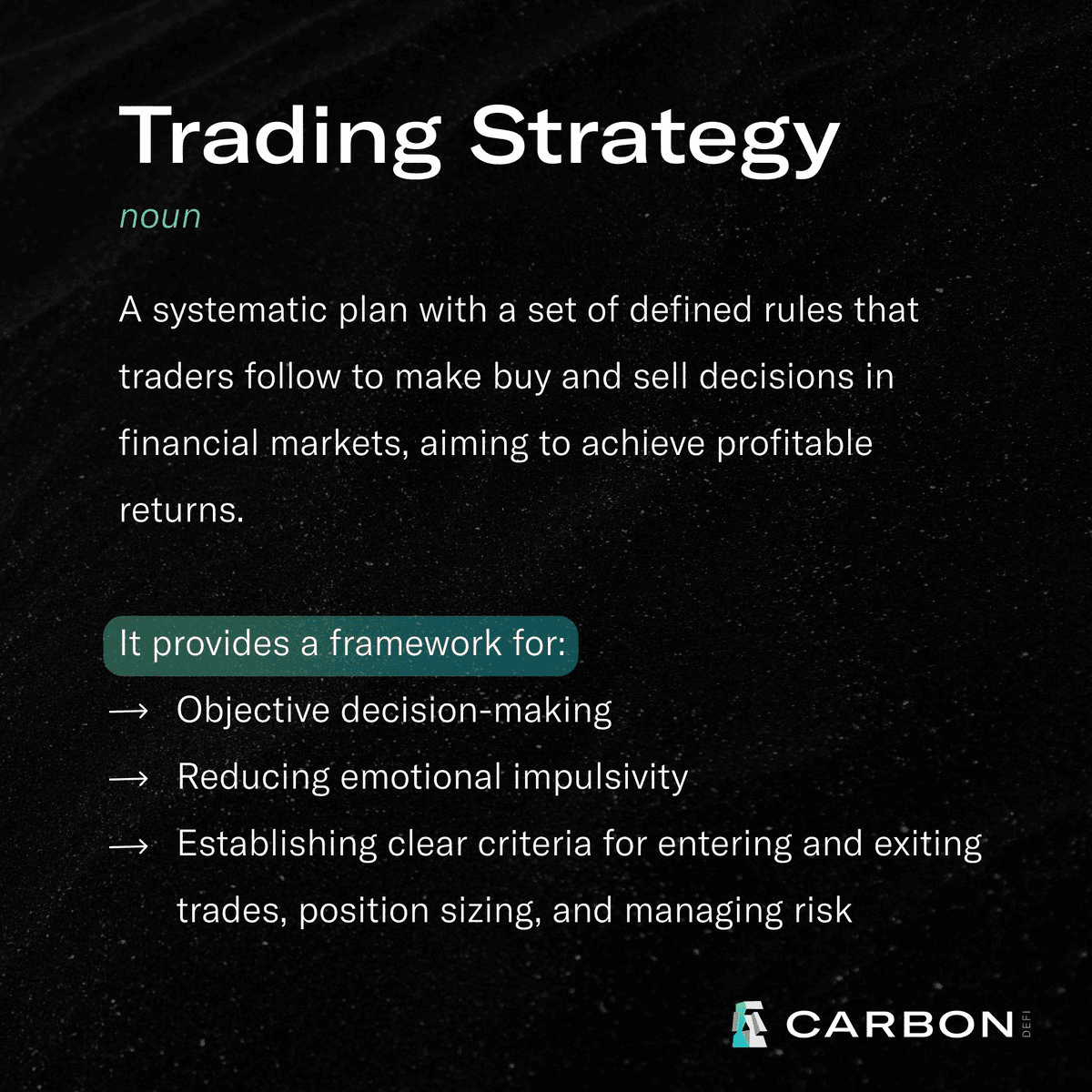 Carbon DeFi Introduces Strategy-Based DEX Trading
