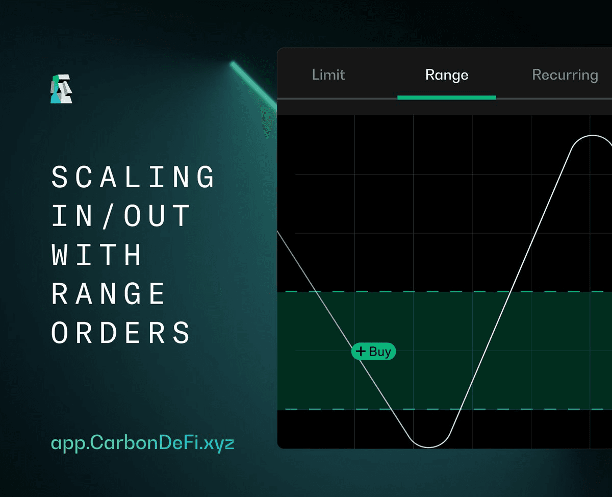 CarbonDeFi Launches Range Orders for Institutional-Grade DeFi Trading
