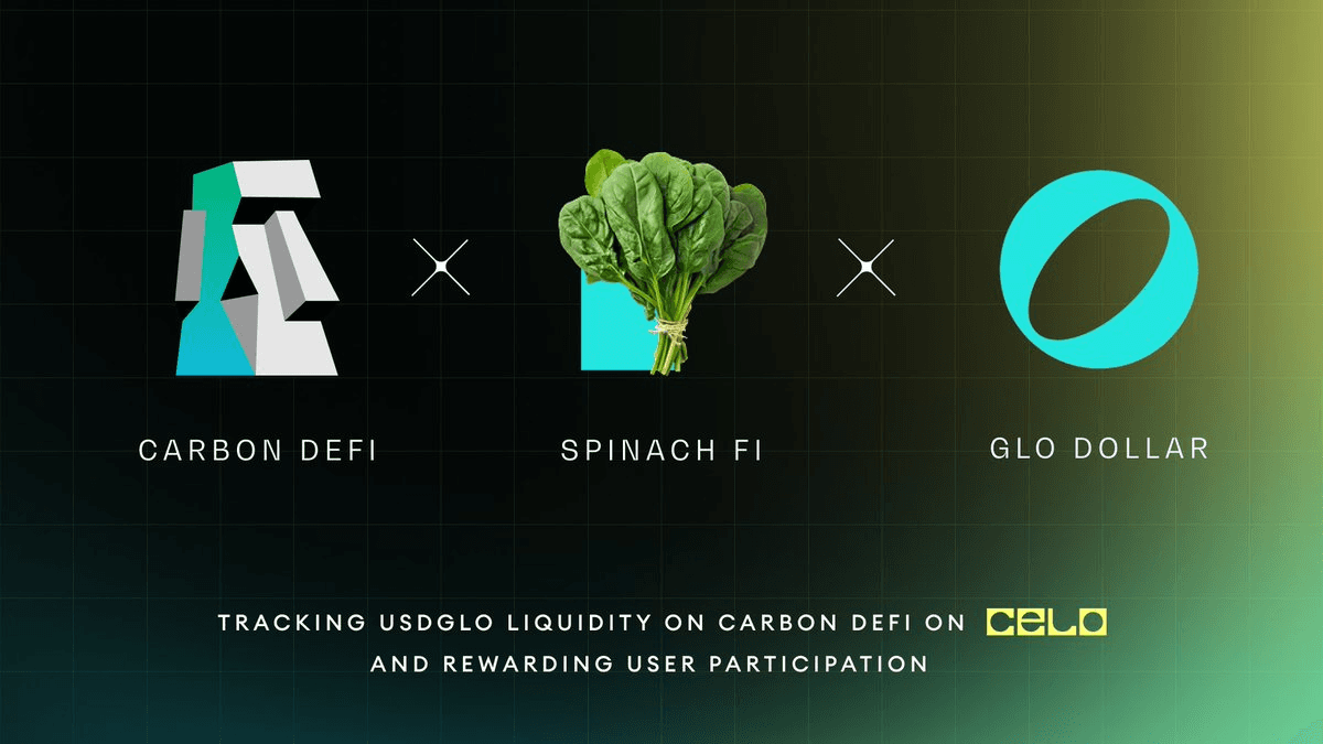 🌱 Spinach Fi Tracks USDGLO Liquidity