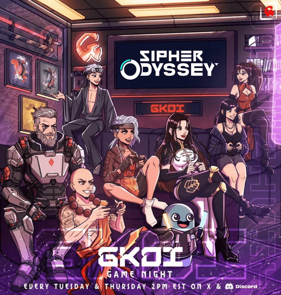 Sipheria Announces GKOI Collaboration Event
