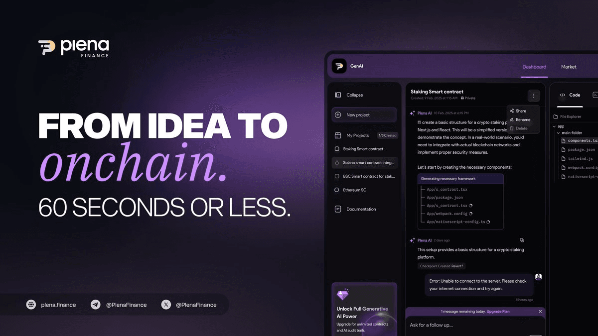 No-Code Smart Contract Builder Launching Soon