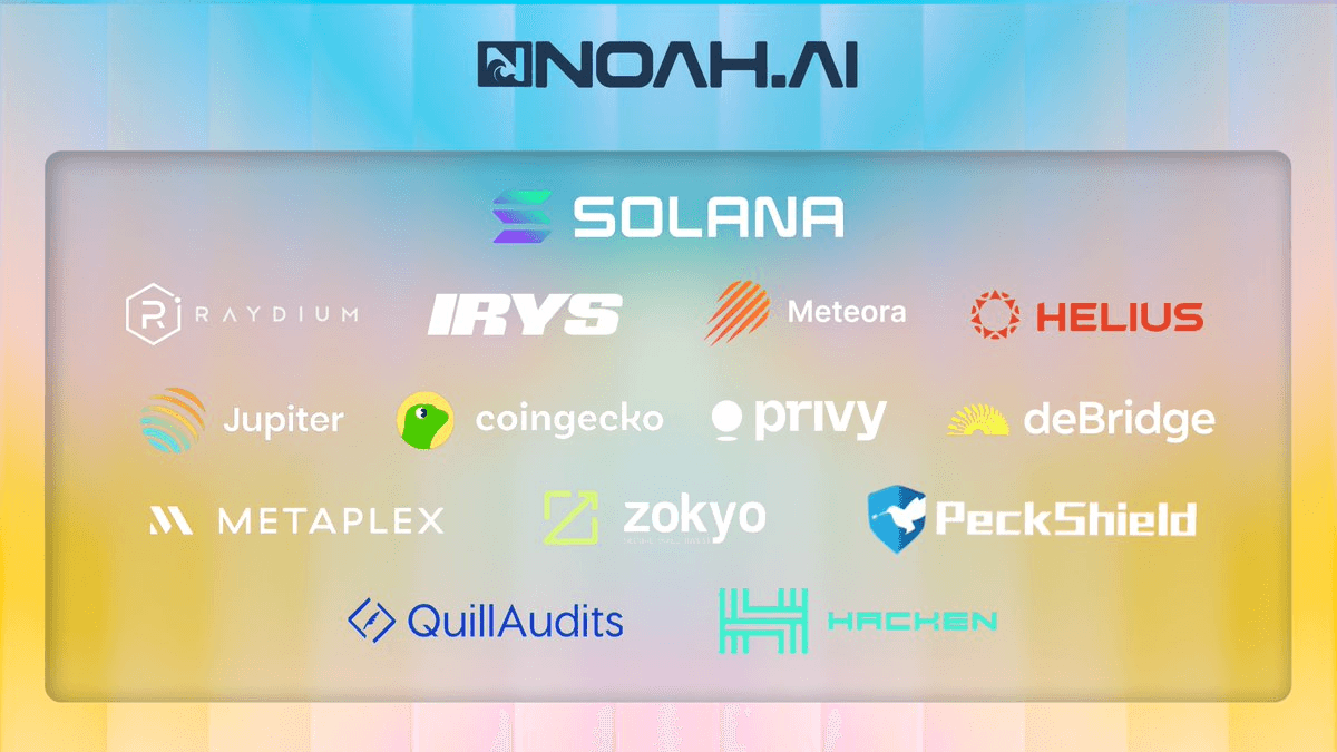 Noah AI Expands to 12 Integrations Across Solana and Irys