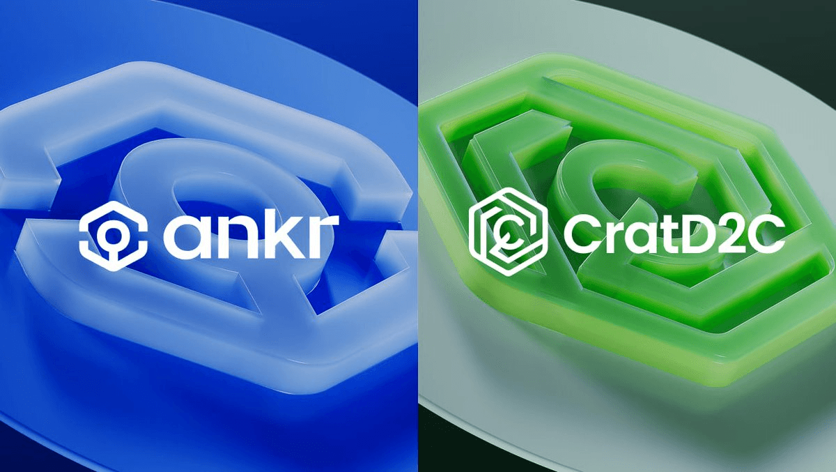 Ankr Partners with CratD2C as Validator for Multi-Ecosystem Layer-1 Blockchain