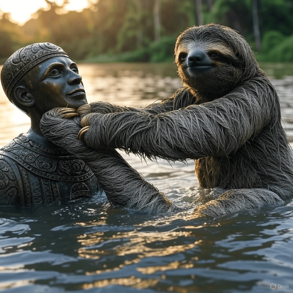 Stolen Satoshi Nakamoto Statue Found in Lugano Lake