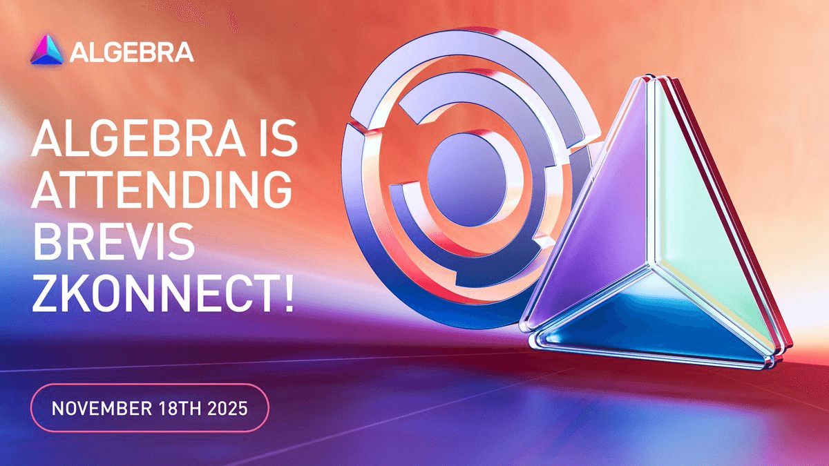🧩 Algebra Joins Brevis ZKONNECT Event