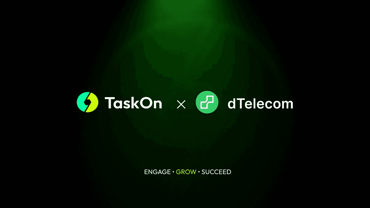🤝 TaskOn Partners with dTelecom for $2.5M Airdrop