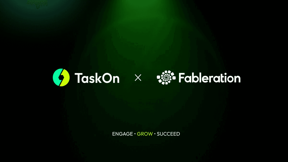 TaskOn Announces Partnership with Fableration, a Solana-Based AI Publishing Platform