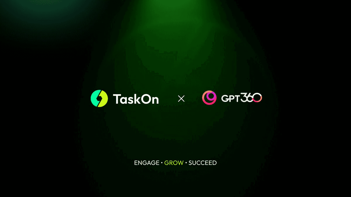 TaskOn Announces Partnership with GPT360 for AI-Driven Community Building