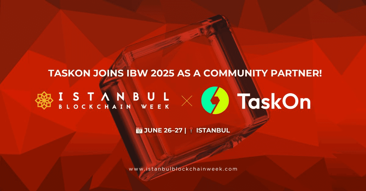 TaskOn Partners with Istanbul Blockchain Week 2025
