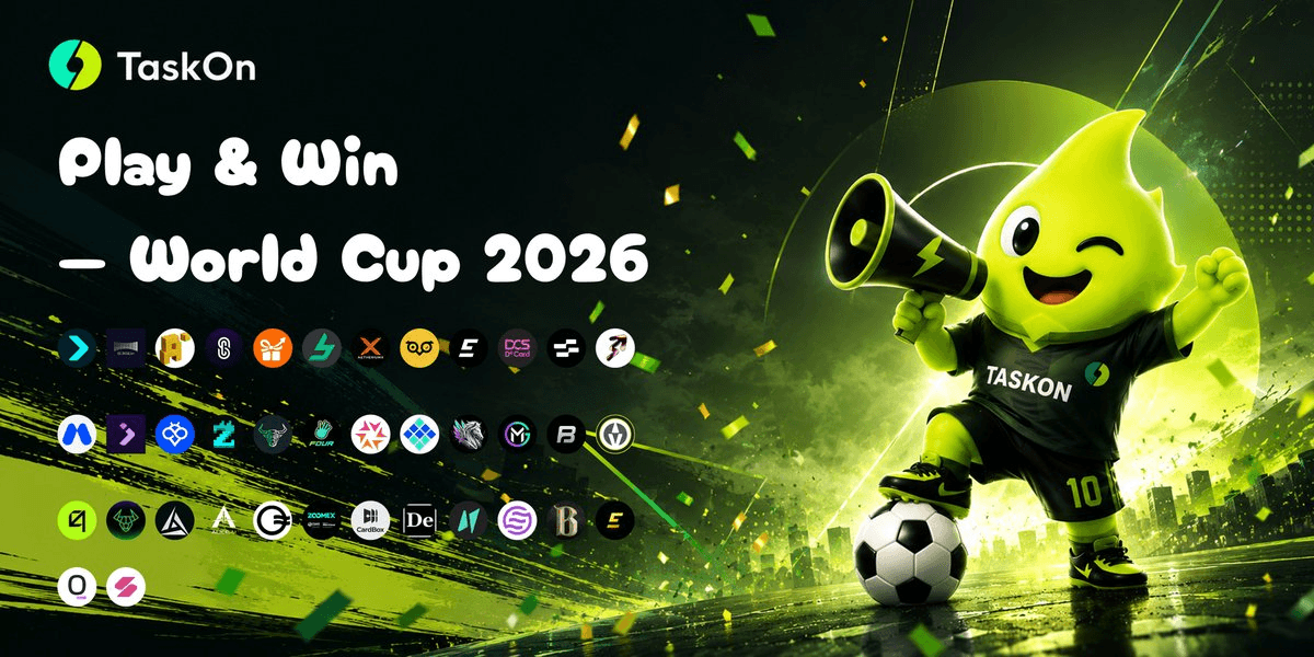 TaskOn Launches World Cup 2026 Campaign with USDT Rewards and Multi-Project Quests