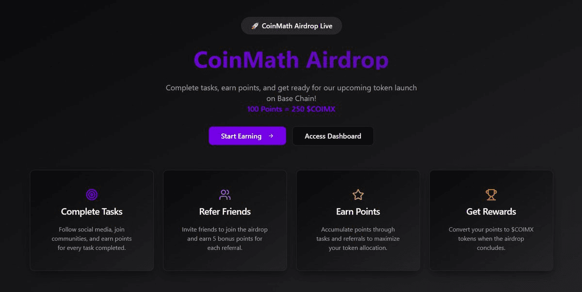 CoinMath Launches Telegram-Native Airdrop Bot