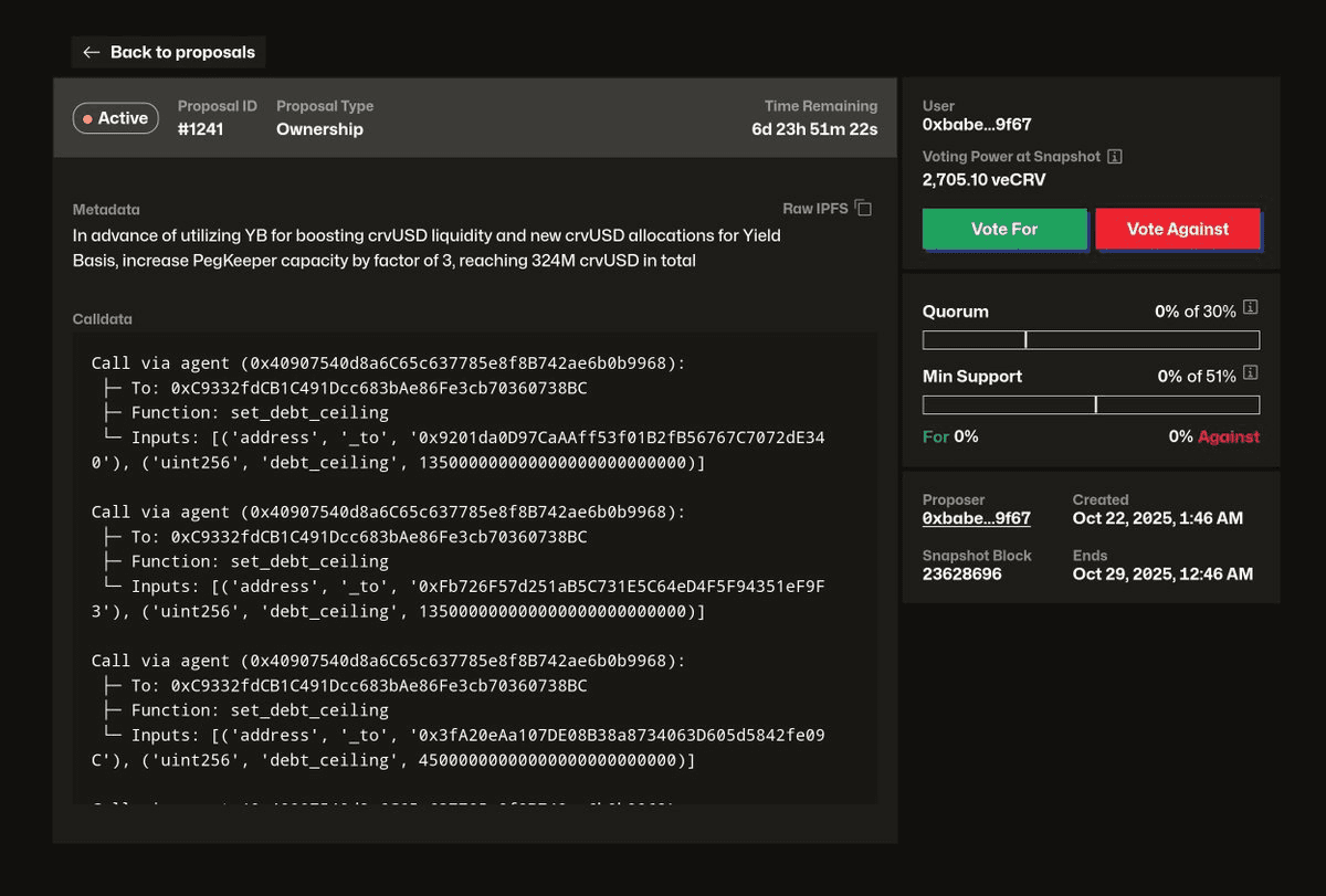 🔧 Curve DAO Votes to Triple PegKeeper Capacity