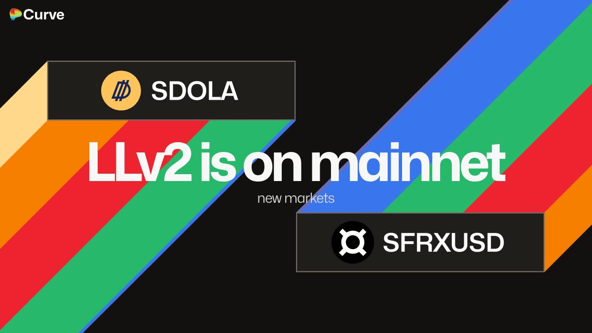 Llamalend V2 Launches First Markets on Ethereum with sDOLA and sfrxUSD