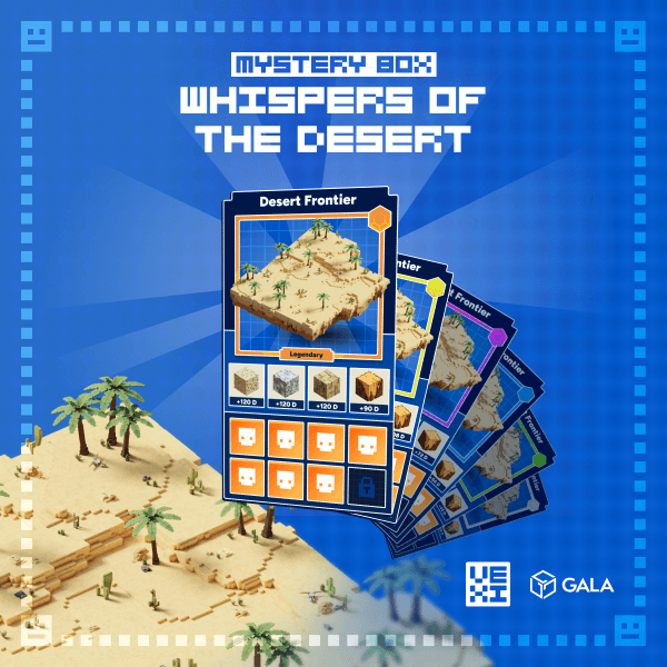 Whispers of the Desert Mystery Box Launch