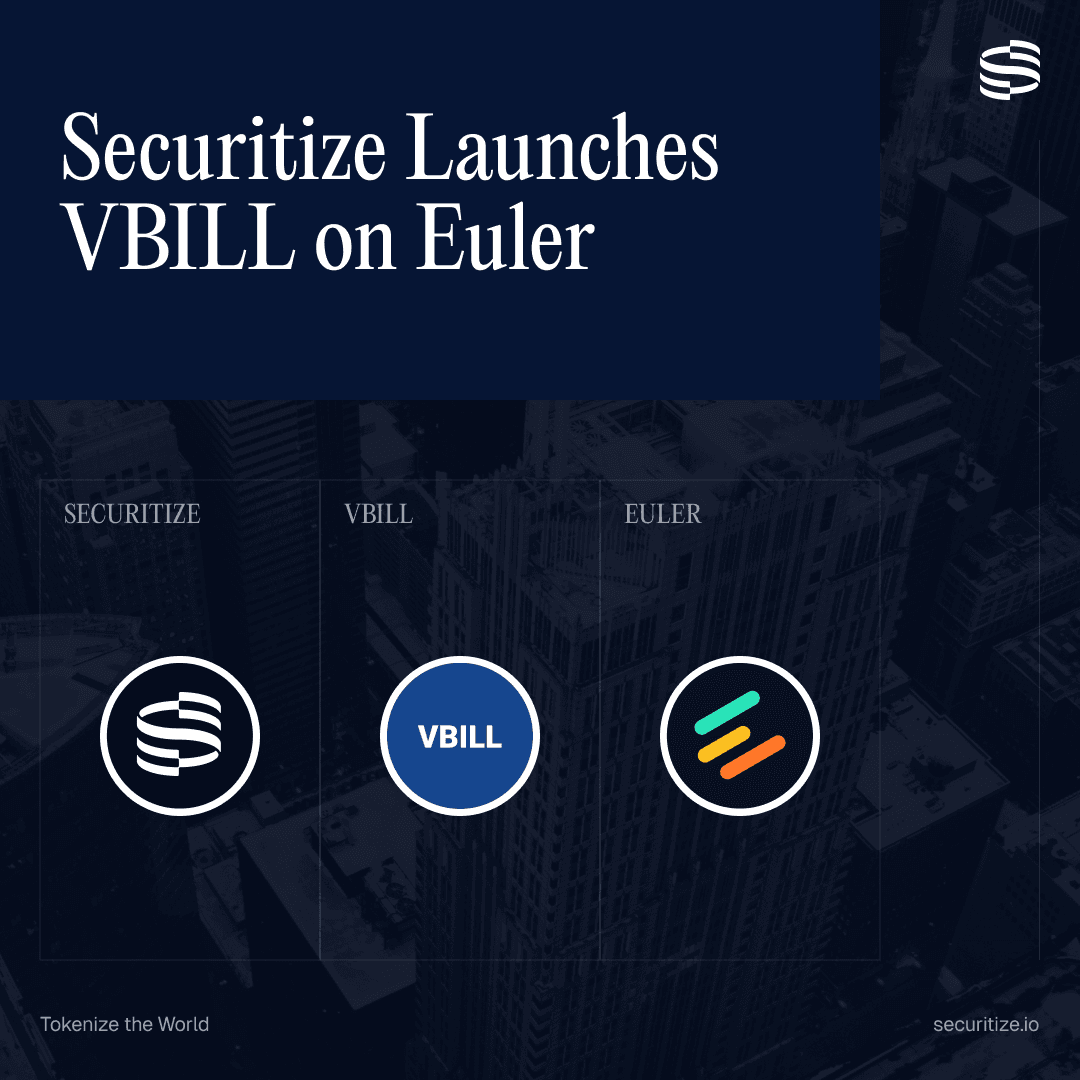 VBILL Treasury Token Goes Live as Collateral in Euler Lending Market