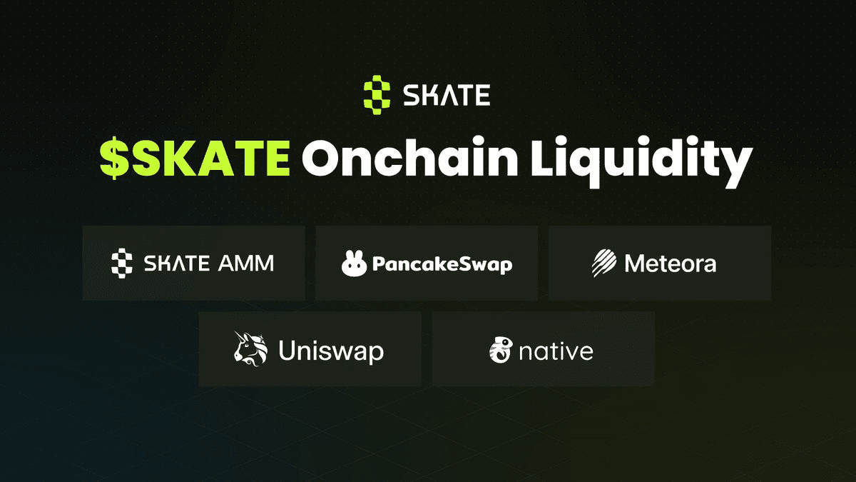 Native Powers Large $SKATE Token Swap with On-Chain Liquidity