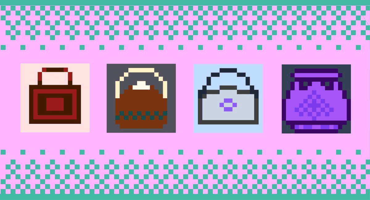 Pixel Art Purse Party Event