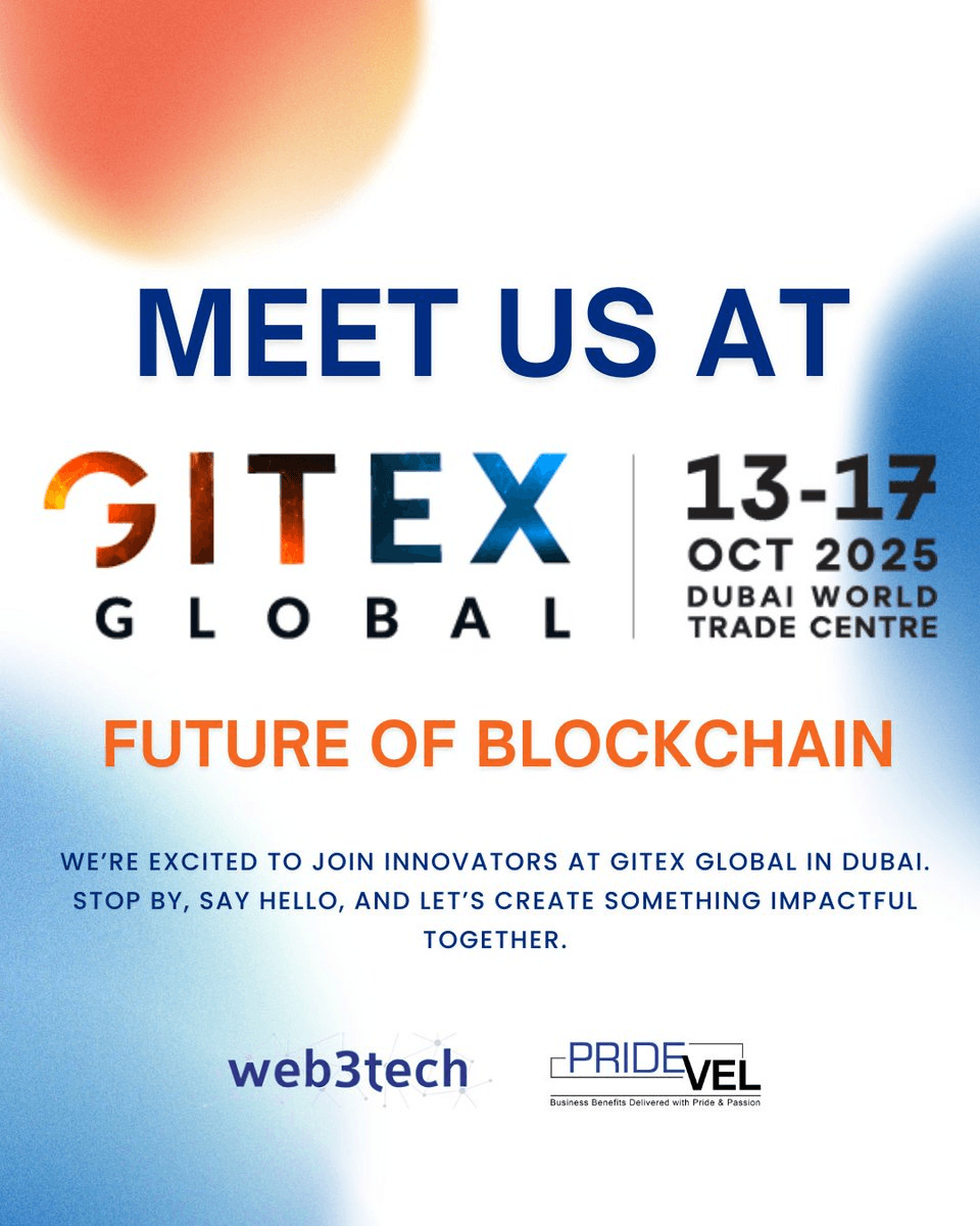 Web3Tech Team Heads to Gitex Global 2025 Blockchain Event