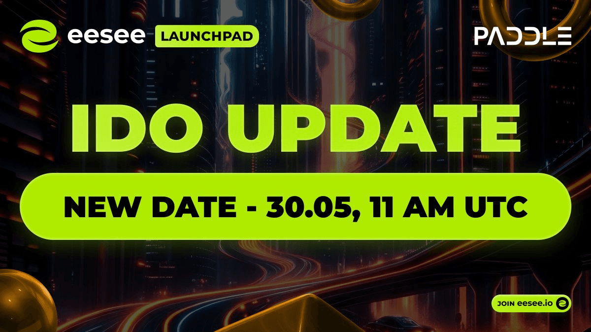 PaddleFi IDO Launch Announcement on eesee