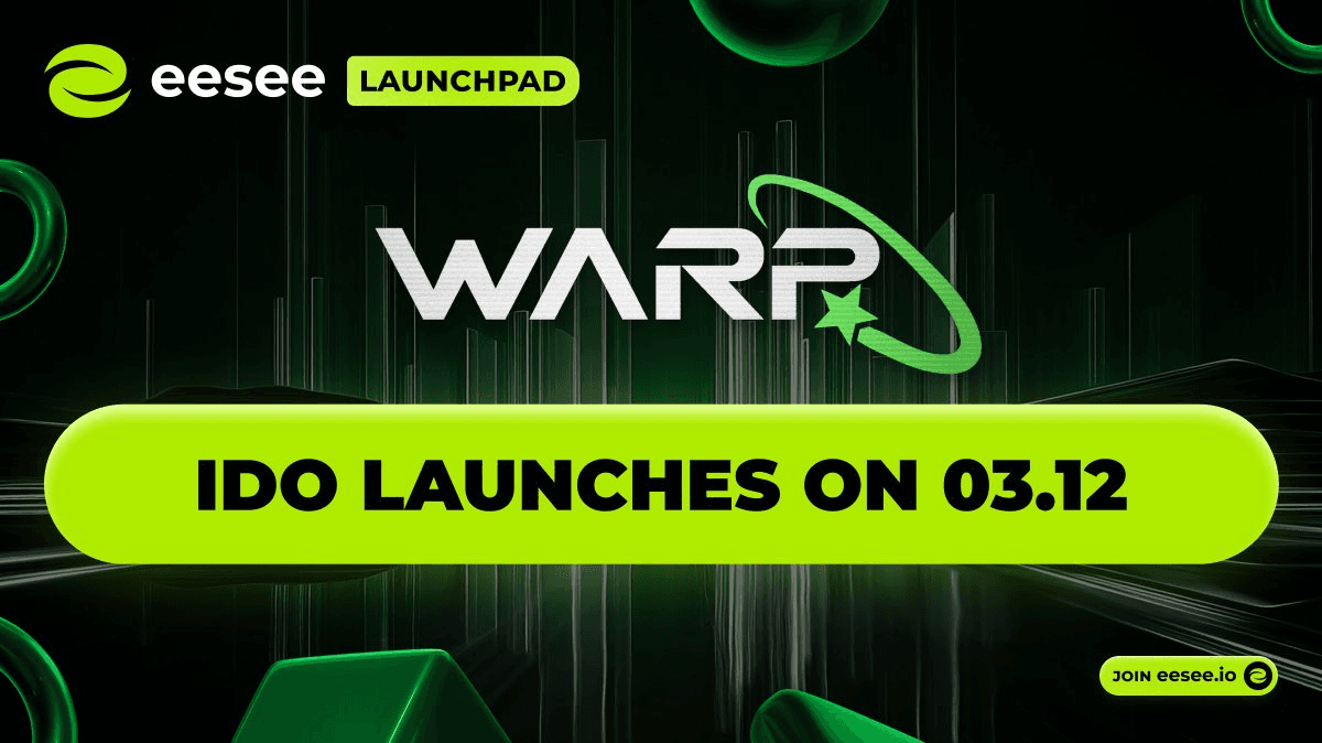 🎮 WARP IDO Launches December 3rd