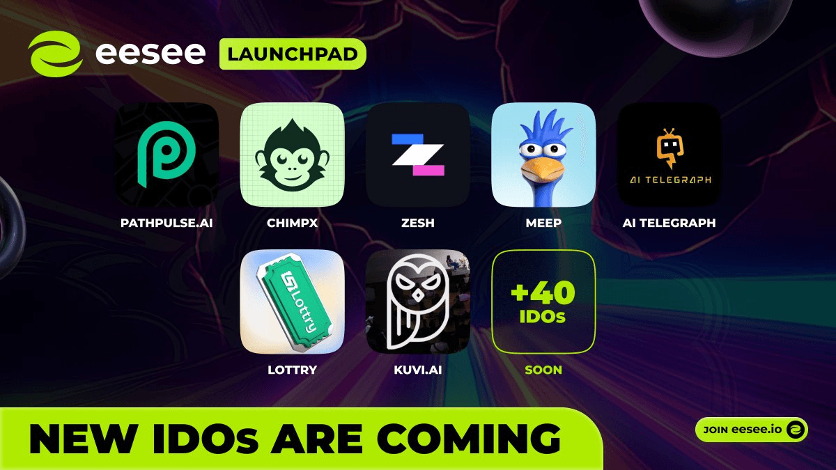 eesee Announces 45+ Upcoming IDOs with AI-Powered Projects