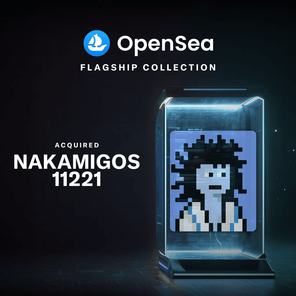 🎠Nakamigos Join OpenSea Flagship Collection