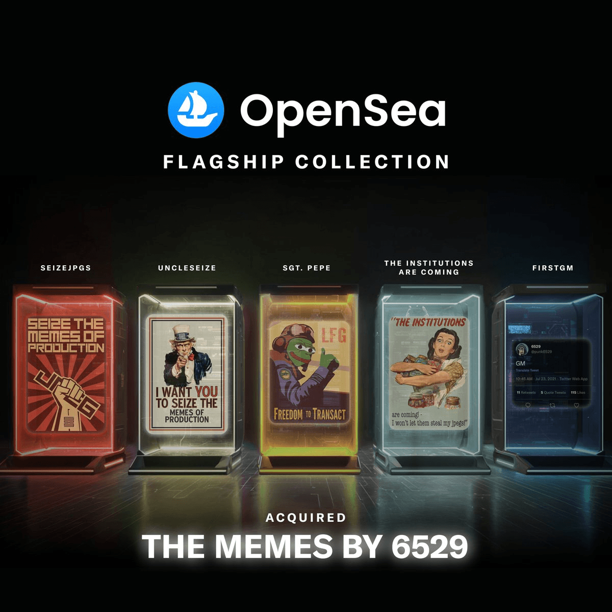 OpenSea Adds The Memes by 6529 to Flagship Collection