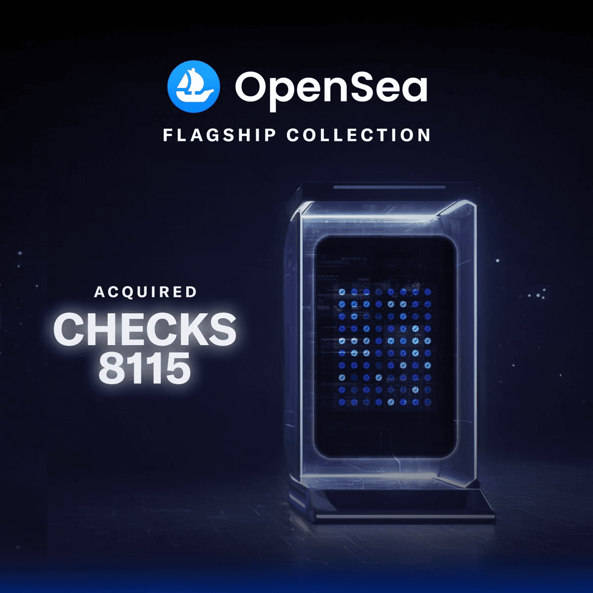 🎨 Checks Joins OpenSea Flagship Collection