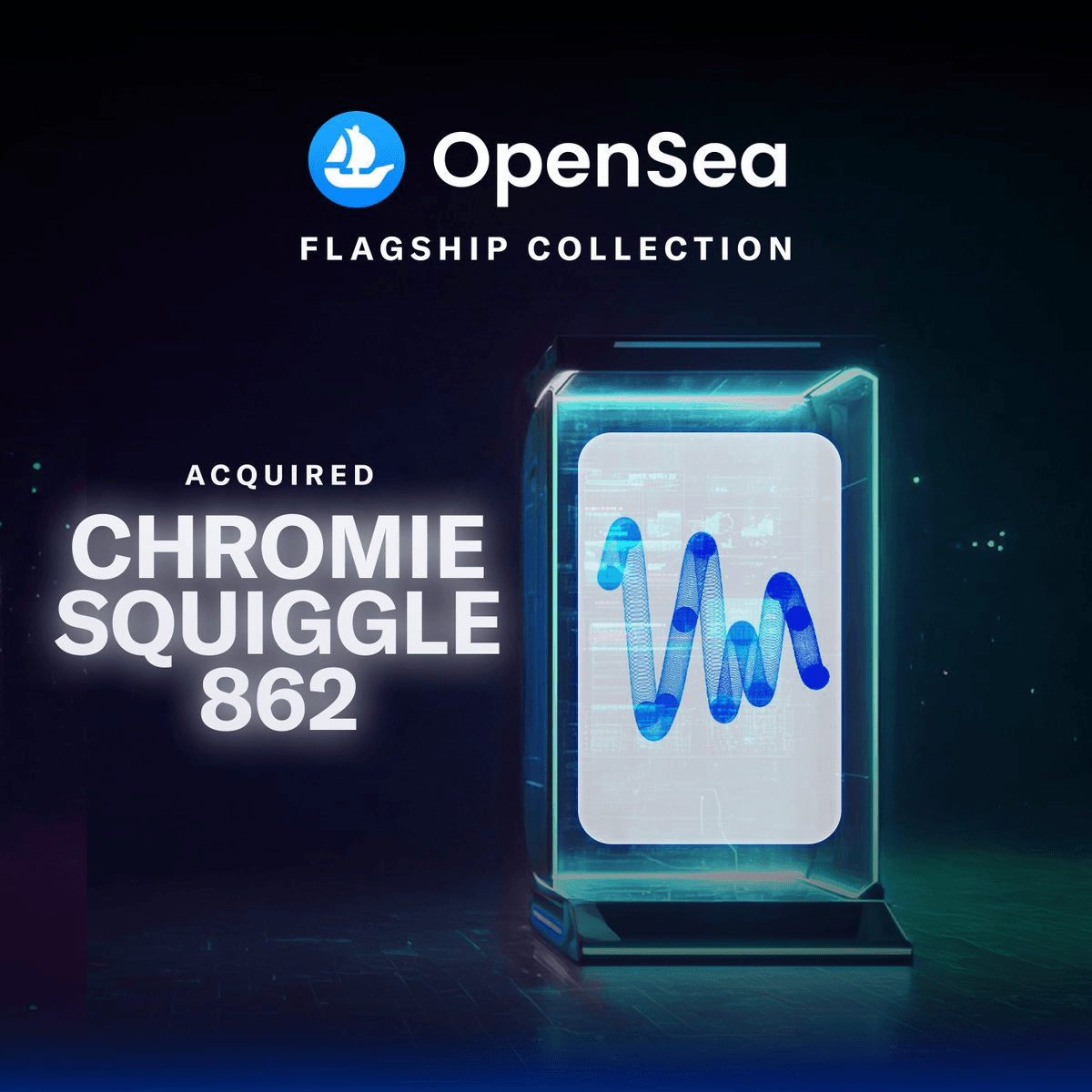 OpenSea Adds Chromie Squiggle to Flagship Collection