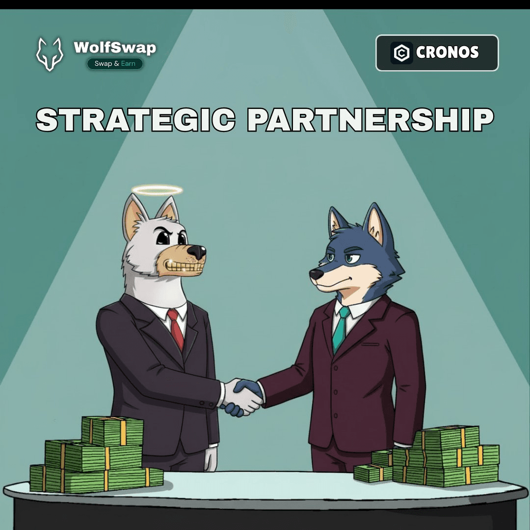 WolfSwap Partners with CroHound_GODS for New BONE-MOON Liquidity Pool
