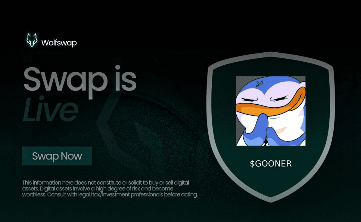 WolfSwap Expands Token Support with New Whitelisting