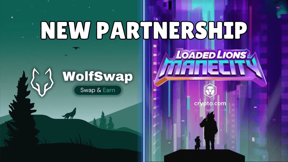 WolfSwap Partners with Loaded Lions and Crypto.com NFT
