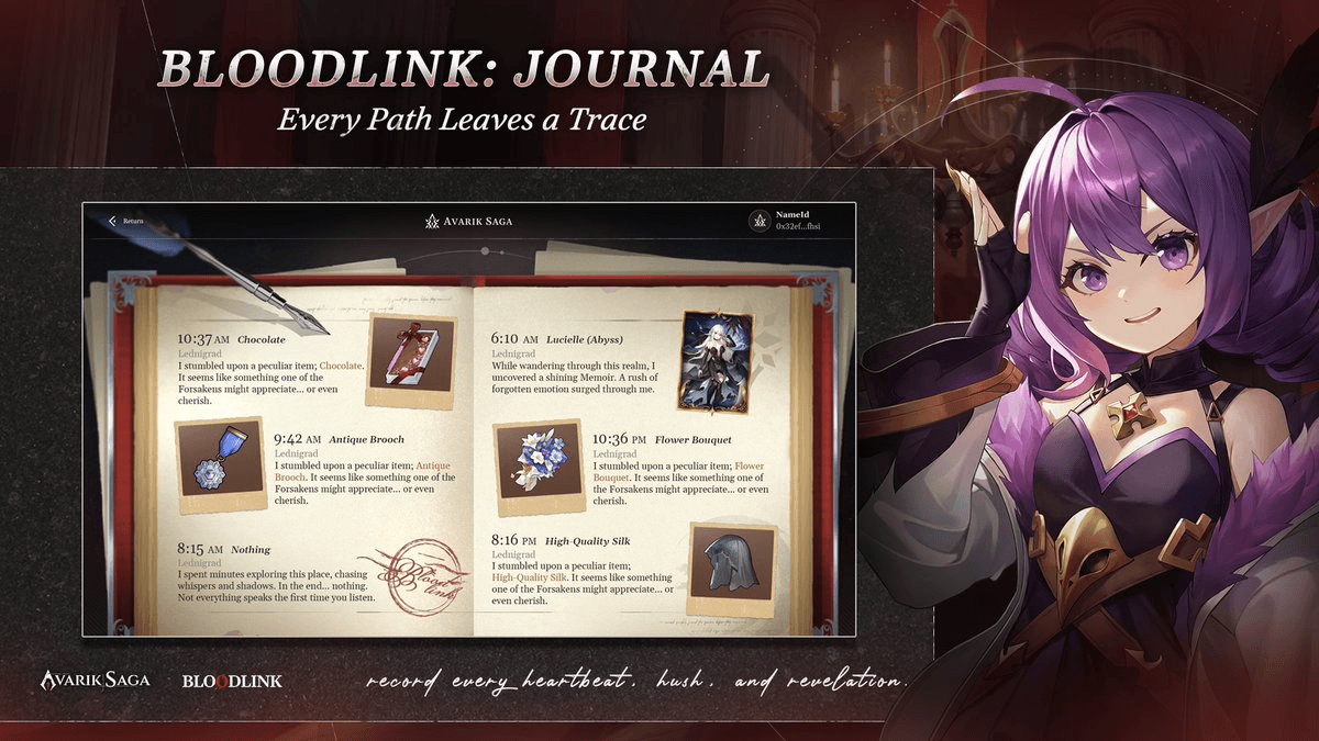 Bloodlink: Journal Feature Launch and Chapter 2 Release