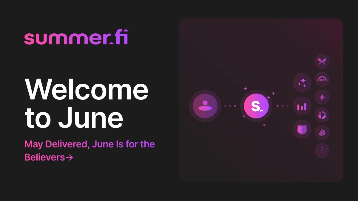 Summer.fi Hits Major Milestone with $100M+ TVL