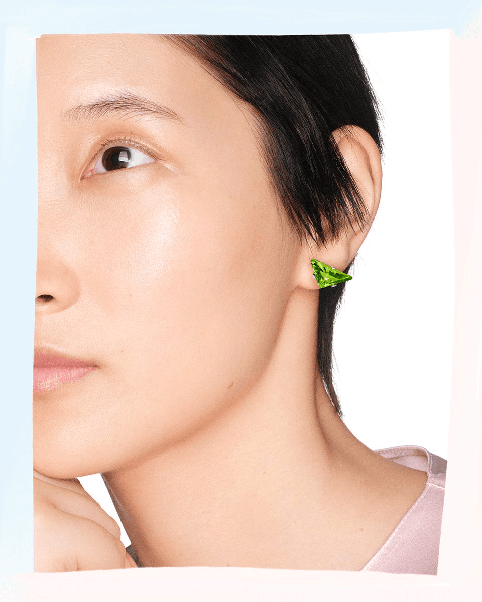 Prada Highlights Peridot's Volcanic Origins in Couleur Vivante Collection