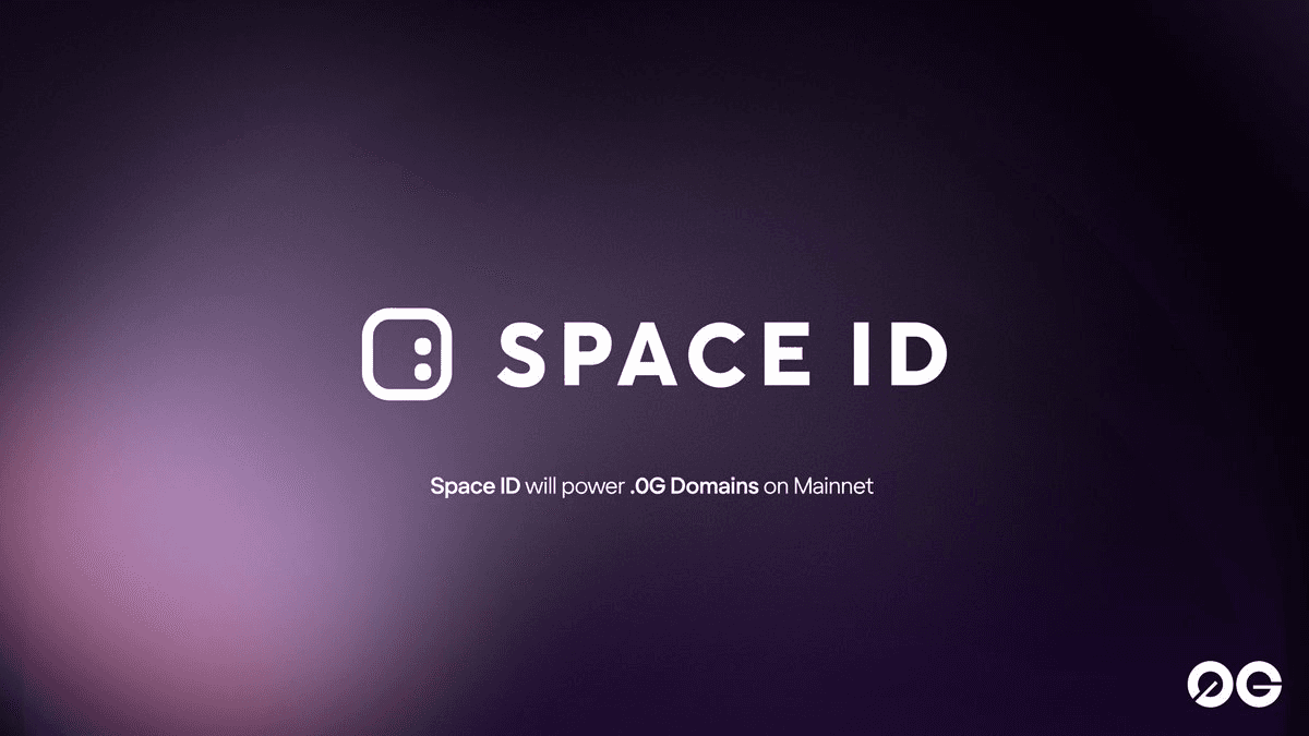 Space ID Partners with 0G Network for AI-Human Domain System