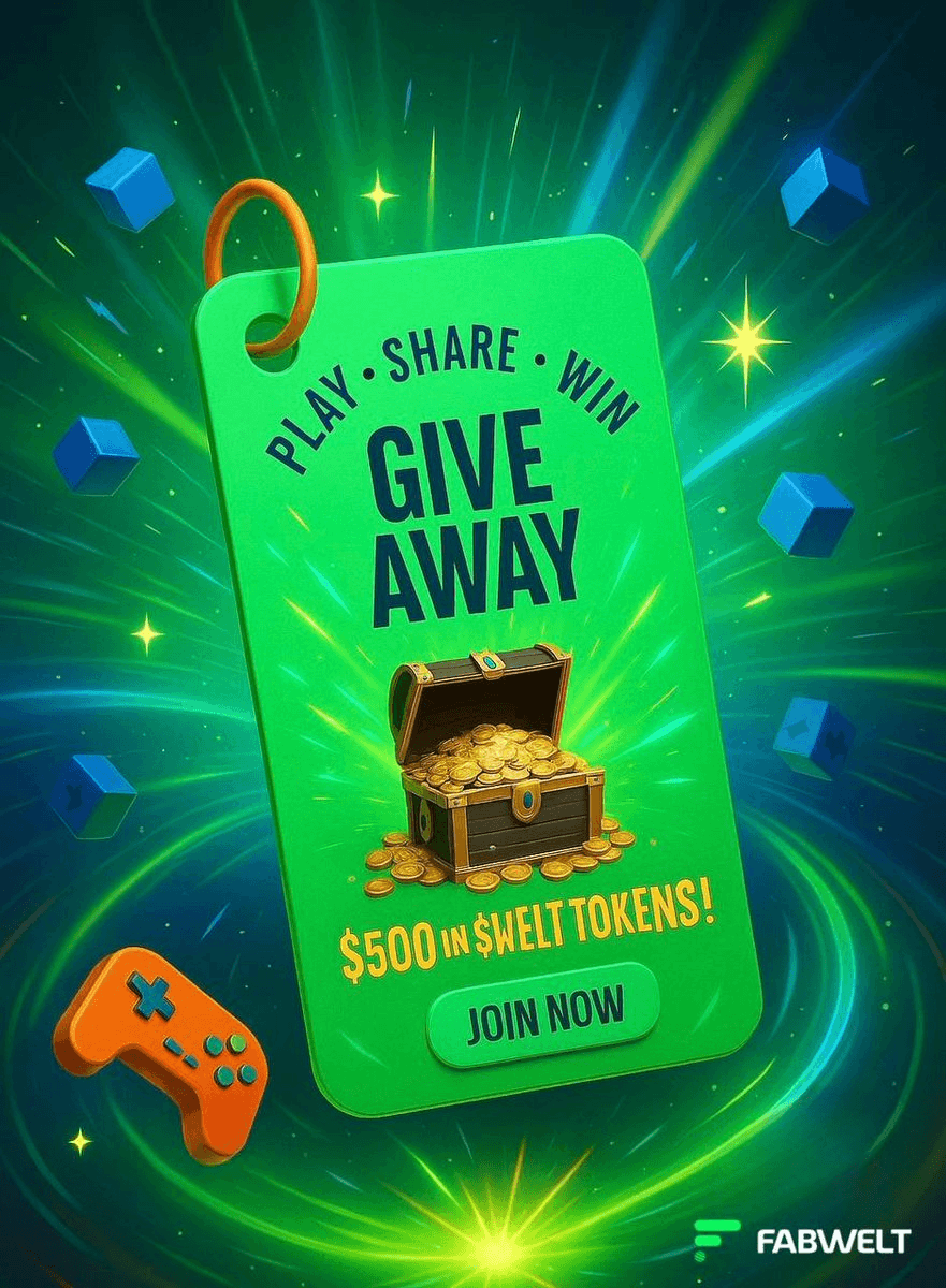 Fabwelt Gaming Competition Launches with $500 WELT Prize Pool