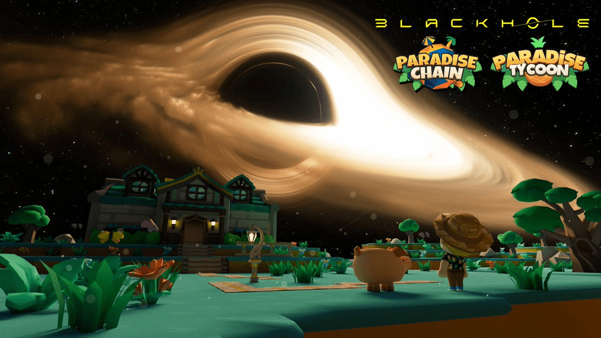 Paradise Tycoon's $MOANI Token Launch Announcement on BlackholeDex